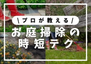 Read more about the article 手間なし時短！│お庭掃除を効率化するプロのアイデア